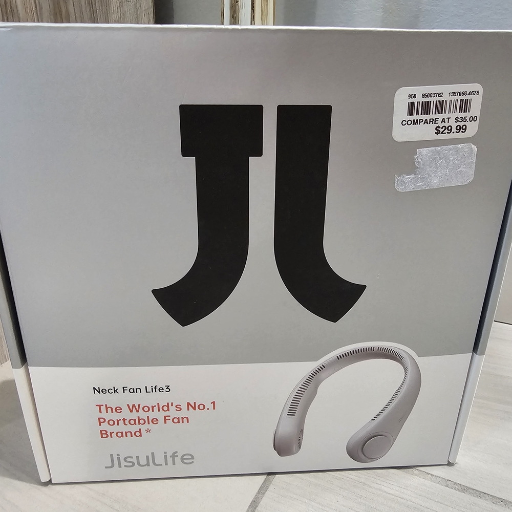 JisuLife Neck Fan Life3 - Gray